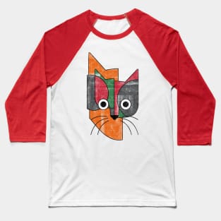 Katze Baseball T-Shirt